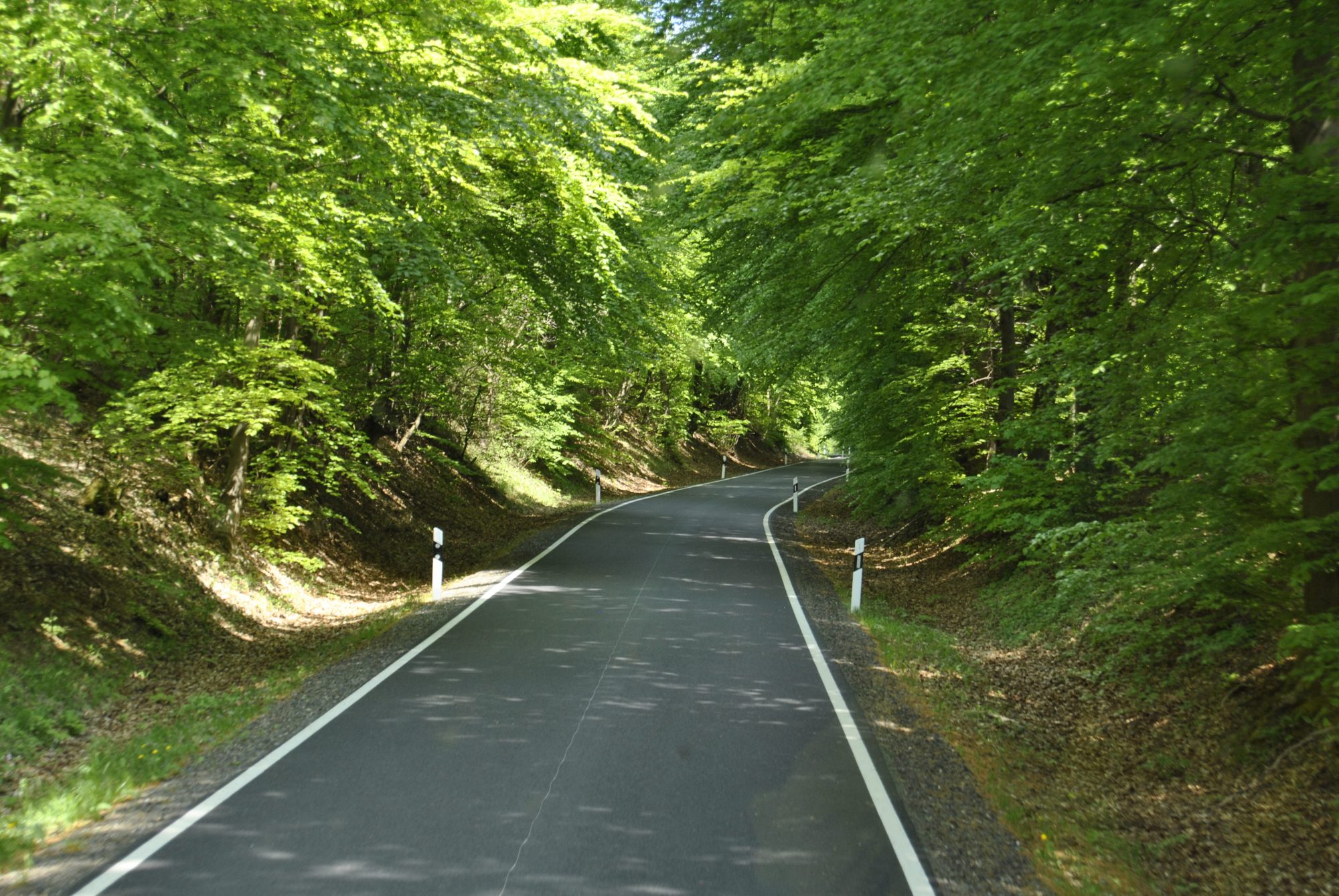 Straße ins Reitlingstal