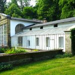Am Palmenhaus gab es früher einen geschützten Garten / Beate Ziehres