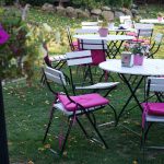 Garten des Café Zuckerstube in Wittmar / Bäte Ziehres