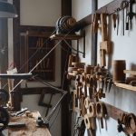 Die Werkstatt des Drechslermeisters Karl Meyer im Heimatmuseum Hornburg/ Beate Ziehres