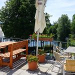 Nördliches Harzvorland, Fümmelsee-Terrassen: Terrasse mit Strandkorb / Beate Ziehres