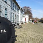 Nördliches Harzvorland, Vienenburg, Bahnhof, Bahnhofsvorplatz. Foto: Beate Ziehres