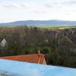 Nördliches Harzvorland, Ansicht vom Turm der Burg Vienenburg bis zum Brocken. Foto: Beate Ziehres