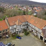 Nördliches Harzvorland, Teil der Burg Vienenburg und des Ortes Vienenburg. Foto: Beate Ziehres